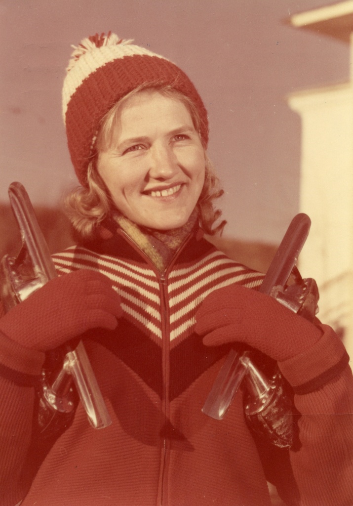 Фото. 3. Лидия Скобликова - обладательница 6 золотых олимпийских медалей в беге на коньках. 1967 год.JPG
