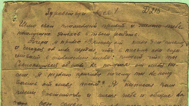 Письма Александра Желнина